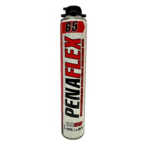 Пена монтажная профессиональная Penaflex Firestop Proff 65 огнестойкая всесезонная 1000 мл