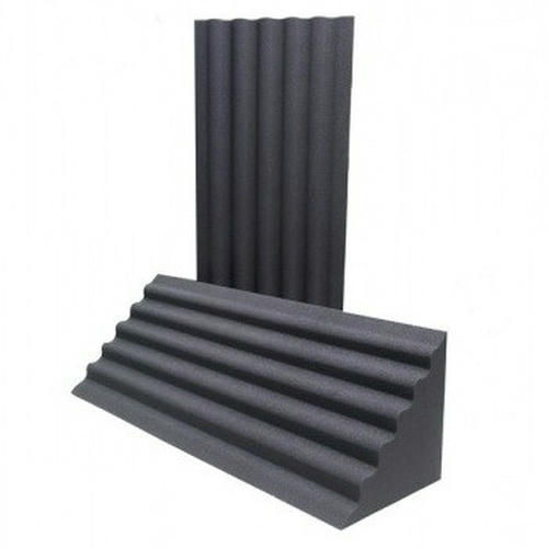 Панель звукоизоляционная Flexakustik Wave-Bass Trap серый графит 1000х300x300 мм — изображение 2