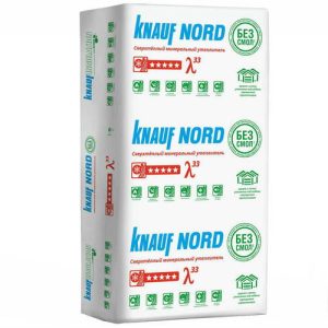 Минеральная вата Knauf Nord S33MR 50x600x1250 мм 12 шт в упаковке