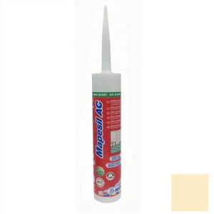 Герметик силиконовый Mapei Mapesil AC №131 ваниль 310 мл