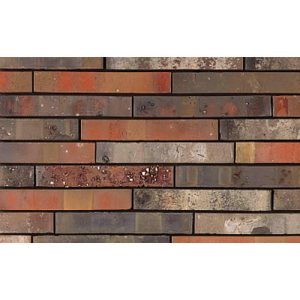 Кирпич облицовочный Terca Archipolis Cadet Zwart, 240*65*40 мм
