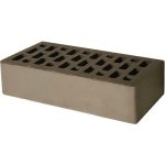 Кирпич облицовочный темно-коричневый гладкий 250*120*65мм стандартная стенка М200кг/см2 щелевой Вышневолоцкая Керамика