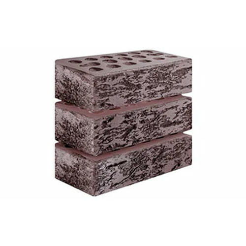 Кирпич облицовочный akatsia hard рустик 250*120*65мм утолщенная стенка 20-22мм М200кг/см2 щелевой Керма Premium — изображение 2