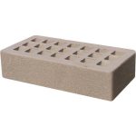 Кирпич облицовочный серый пена 250*120*65мм утолщенная стенка 20мм М200кг/см2 щелевой Железногорск