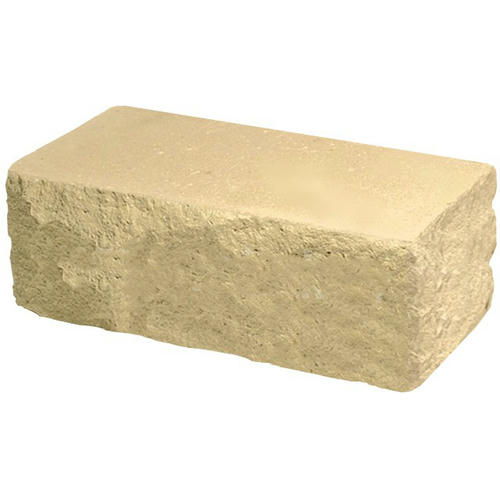 Кирпич облицовочный угловой соломенный скол скала 225*90*88мм М250кг/см2 полнотелый Судогодский