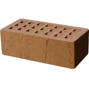 Кирпич облицовочный крафт скала 250*120*88мм утолщенная стенка 20мм М200кг/см2 щелевой Железногорск