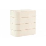 Кирпич облицовочный ЛСР R-60 радиусный, белый гладкий, 250*120*65 мм