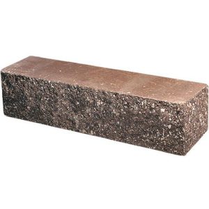 Кирпич облицовочный брусок угловой терракотовый скол классический 225*60*65мм М250кг/см2 полнотелый Судогодский