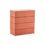 Кирпич облицовочный красный гладкий 250*120*65мм М400кг/см2 полнотелый ЛСР Кирпич лицевой