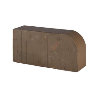 Кирпич облицовочный радиусный полнотелый Lode Brunis F15 (R60) гладкий, 250*120*65 мм