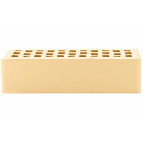 Кирпич облицовочный бежевый гладкий 250*120*65мм утолщенная стенка 20мм М175кг/см2 щелевой ЛСР Кирпич лицевой — изображение 2