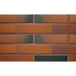 Кирпич облицовочный Terca Red flame редуцированный гладкий, 250*120*65 мм