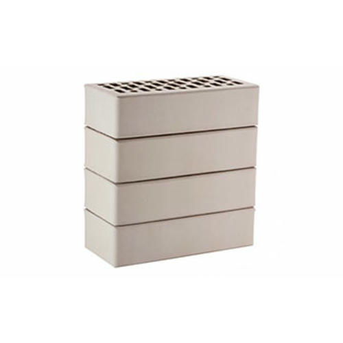 Кирпич облицовочный серый гладкий 250*120*65мм утолщенная стенка 20мм М175кг/см2 щелевой ЛСР Кирпич лицевой