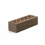 Кирпич облицовочный Флеш Руст 250*85*65 М200/см2 вертикальная накатка пустотелый Volgabrick