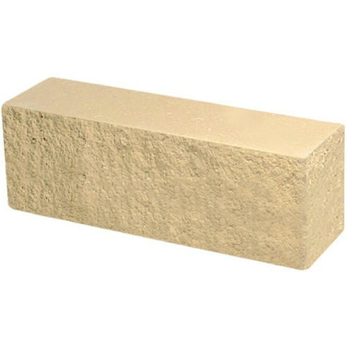 Кирпич облицовочный брусок угловой соломенный скол классический 225*60*88мм М250кг/см2 полнотелый Судогодский