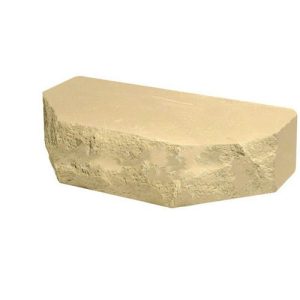 Кирпич облицовочный трапеция Т-2 соломенный скол скала 250*90*65мм М250кг/см2 полнотелый Судогодский