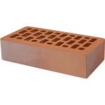 Кирпич облицовочный милан легкое рифление 250*120*65мм утолщенная стенка 20мм М200кг/см2 щелевой Голицыно