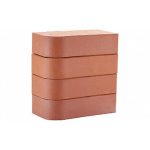 Кирпич облицовочный ЛСР R-60 красный гладкий 250*120*65 мм