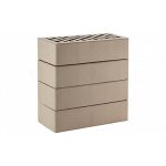 Кирпич облицовочный ЛСР серый гладкий, М-175 ТУ, 250*120*65 мм