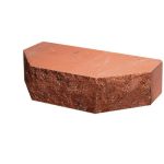 Кирпич облицовочный трапеция Т-2 красный скол классический 250*100*65мм М250кг/см2 полнотелый Судогодский