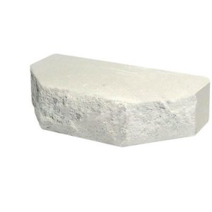 Кирпич облицовочный трапеция Т-2 белый скол скала 250*90*65мм М250кг/см2 полнотелый Судогодский