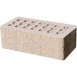 Кирпич облицовочный слоновая кость бархат 250*120*88мм утолщенная стенка 20мм М300кг/см2 щелевой Железногорск