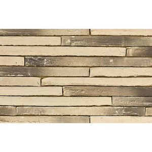 Кирпич облицовочный Terca Wasserstrich Special Grijswit (Arctic Geflammt), 500*100*40 мм