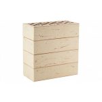 Кирпич облицовочный ЛСР слоновая кость рустик М175 250*120*65 мм