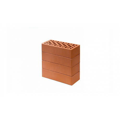 Кирпич облицовочный красный гладкий 250*120*65мм стенка стандартная М200кг/см2 пустотелый Volgabrick — изображение 2