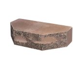 Кирпич облицовочный трапеция Т-2 терракотовый скол классический 250*100*65мм М250кг/см2 полнотелый Судогодский