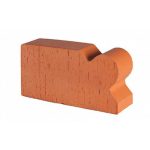 Кирпич облицовочный радиусный полнотелый Lode Janka F20 гладкий, 250*120*65 мм
