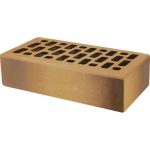 Кирпич облицовочный старая Прага гладкий 250*120*65мм утолщенная стенка 20мм М175кг/см2 щелевой Голицыно