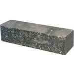 Кирпич облицовочный брусок черный скол классический 250*60*65мм М250кг/см2 полнотелый Судогодский