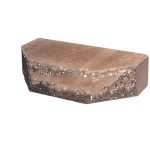 Кирпич облицовочный трапеция Т-2 терракотовый скол скала 250*90*65мм М250кг/см2 полнотелый Судогодский