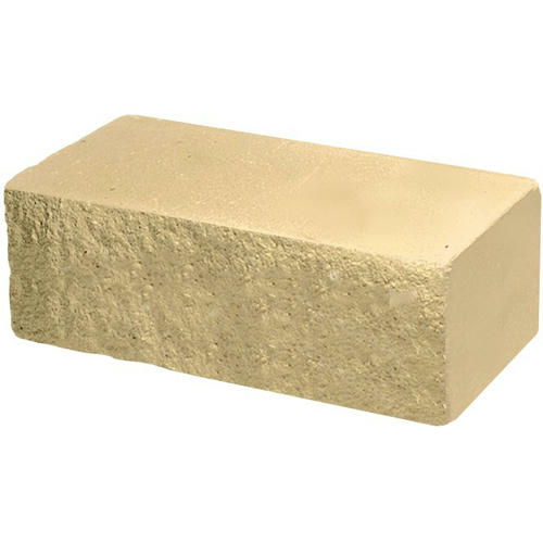 Кирпич облицовочный ложок соломенный скол классический 250*100*88мм М250кг/см2 полнотелый Судогодский