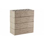 Кирпич облицовочный ЛСР серый рустик, 250*120*65 мм