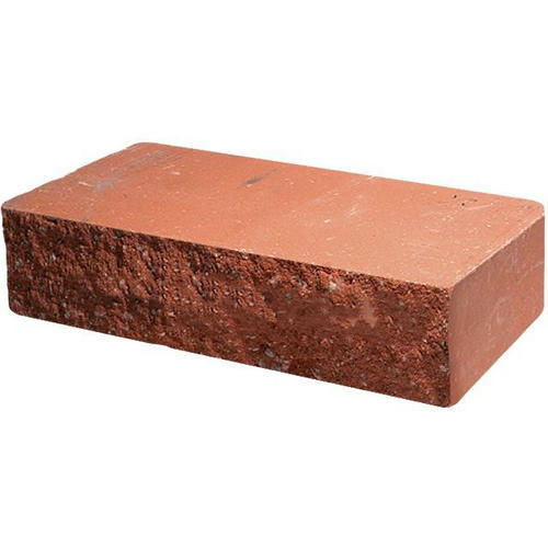 Кирпич облицовочный ложок красный скол скала 250*90*65мм М250кг/см2 полнотелый Судогодский