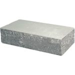 Кирпич облицовочный угловой серый скол классический 225*100*65мм М250кг/см2 полнотелый Судогодский