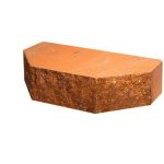 Кирпич облицовочный трапеция Т-2 персик скол классический 250*100*65мм М250кг/см2 полнотелый Судогодский