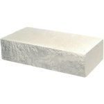 Кирпич облицовочный ложок белый скол классический 250*100*65мм М250кг/см2 полнотелый Судогодский