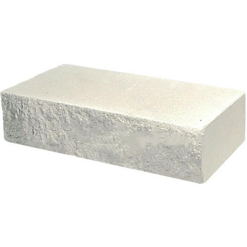 Кирпич облицовочный ложок белый скол классический 250*100*65мм М250кг/см2 полнотелый Судогодский