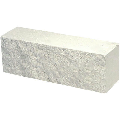 Кирпич облицовочный брусок белый скол классический 250*60*88мм М250кг/см2 полнотелый Судогодский