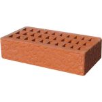 Кирпич облицовочный красный черепашка 250*120*65мм стандартная стенка М150кг/см2 щелевой Воротынск