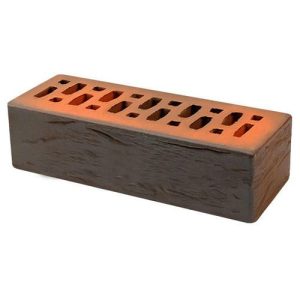 Кирпич облицовочный баварская кладка Регенбург риф 250*85*65мм стандартная стенка М200кг/см2 щелевой Пятый элемент