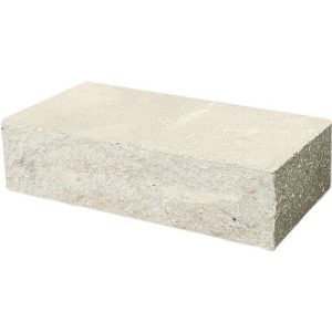 Кирпич облицовочный ДКЛТ белый (слоновая кость) колотый 220*90*65мм М250кг/см2 полнотелый Авангард КЗ
