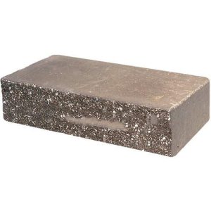 Кирпич облицовочный ложок шоколад скол классический 250*100*65мм М250кг/см2 полнотелый Судогодский