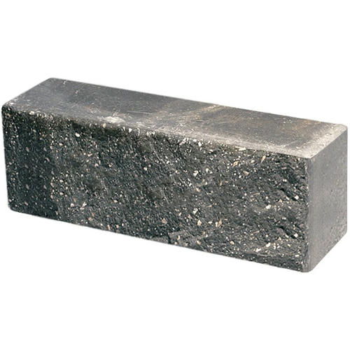 Кирпич облицовочный брусок черный скол скала 250*50*88мм М250кг/см2 полнотелый Судогодский