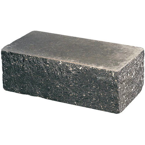 Кирпич облицовочный угловой черный скол классический 225*100*88мм М250кг/см2 полнотелый Судогодский