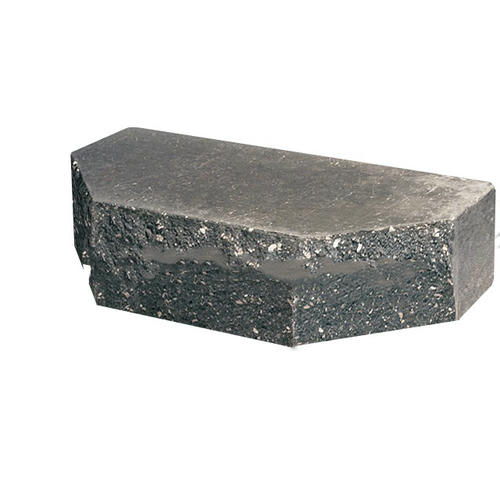 Кирпич облицовочный трапеция Т-2 черный скол классический 250*100*65мм М250кг/см2 полнотелый Судогодский