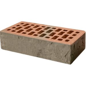 Кирпич облицовочный баварская кладка Глосса терра 250*120*65мм стандартная стенка М150кг/см2 щелевой BRAER